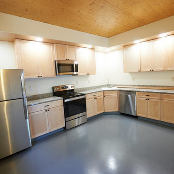 Cross laminatedtimber townhome apartments