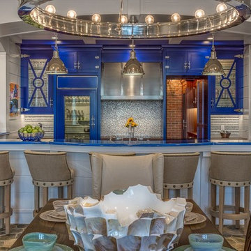 Coastal with French Chateau Characteristics