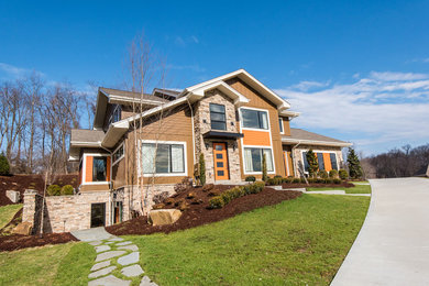 1950s exterior home idea in Other
