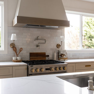 Timeless Chic: Elegant Neutral Kitchen