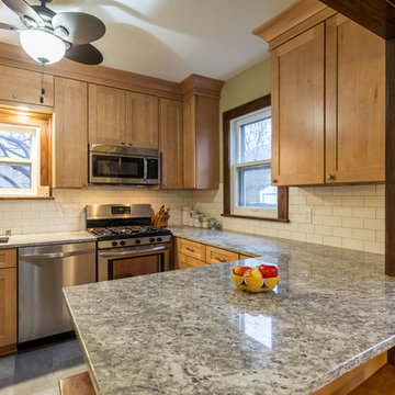 Project 3318-1 Transitional Morris Park Neighborhood Minneapolis Kitchen Remodel