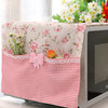 Country Style Microwave Oven Dustproof Cover, Microwave Protector, Flower