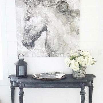 New White Farmhouse