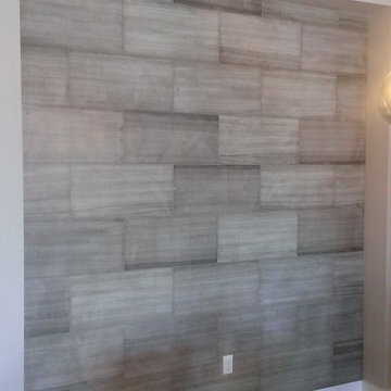 WALL - INTERIOR Wall - Dinning Room Wall 12" x 24" Marble Tile
