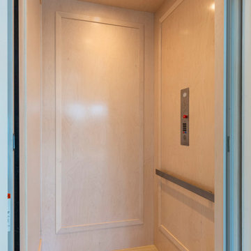Private Residential Elevator in a Luxury Coastal Home