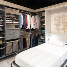 Walk-in Closet With Murphy Bed