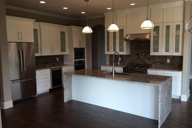 Inspiration for a transitional kitchen remodel in Indianapolis