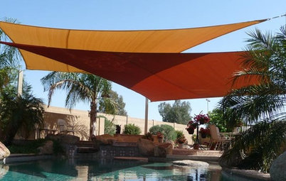 Shade Sails: Outdoor Rooms Take Wing