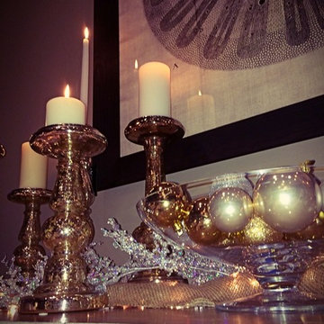 Rustic Glamour Holiday Room Design!