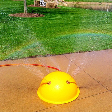 Portable Splash Pad for your backyard