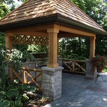 Outdoors kitchen