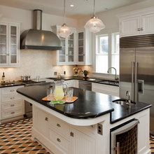 Electrical Outlets Island and Kitchen