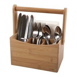 Bamboo Cutlery Caddy - Products
