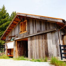Hay shed