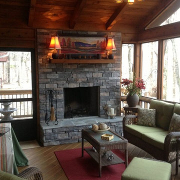 Rustic Screened Porch