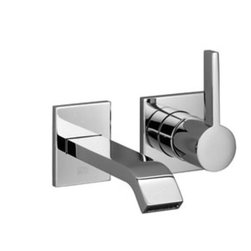IMO | Wall-mounted single-lever mixer with individual flanges | Collection By Do - Bathtubs