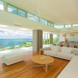 Seaview with Breezway Louvres up high - Windows