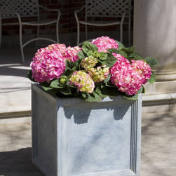 Sandhurst Square Planter - Garden Statues And Yard Art