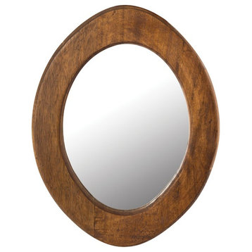 ELK Lifestyle Norwood Oval Mirror, Dark Mango