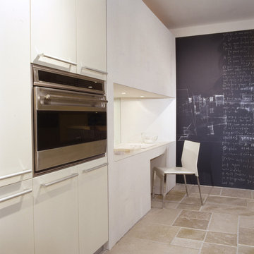 ZETA Ice White Matte Lacquer Modern Mix Design House