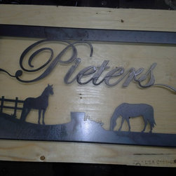 Signage - Outdoor Wall Art