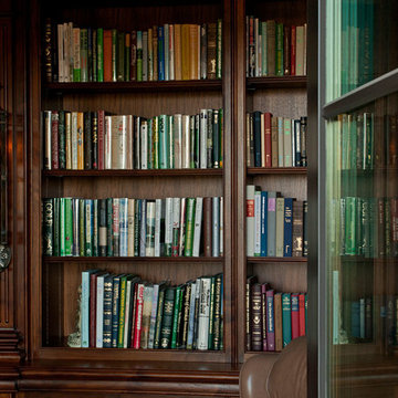 Clive Christian Cool Walnut Library