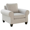 Picket House Furnishings Sole 42'W Wood Chair in Sincere Biscotti Beige