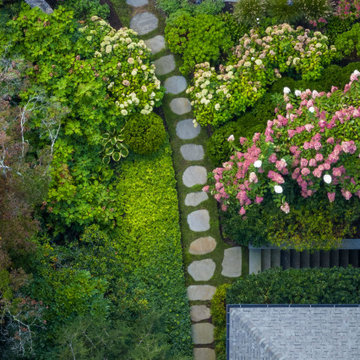 Stepping Stone Path to Pool