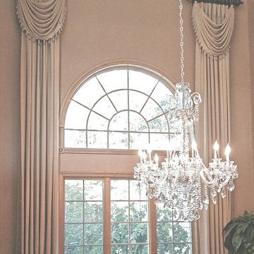 Tall Arched Dining Room Window