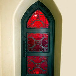 Single Iron Doors - Front Doors