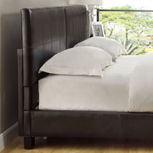new espresso king bed