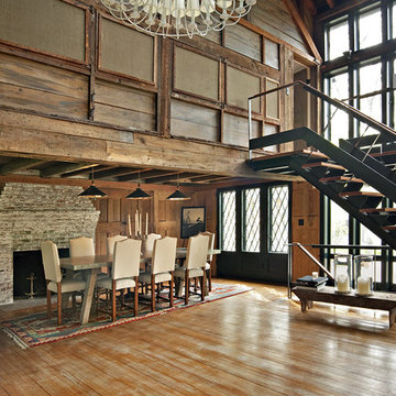 remodeled barn with addition