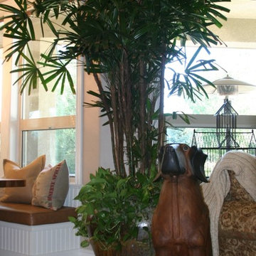 Rustic Planter in the Living Room