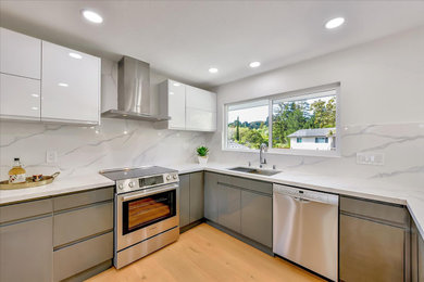 Stunning remodel with lavish high-end details throughout