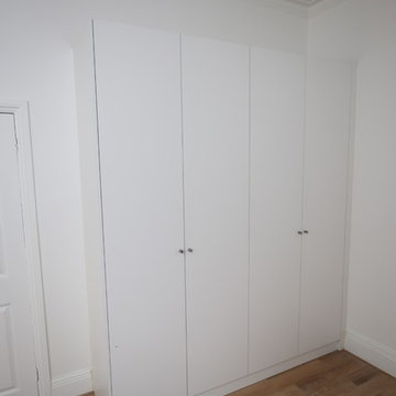 White melamine Storage Cupboard
