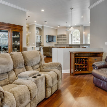 Bathroom, Kitchen & Living Room Transformation