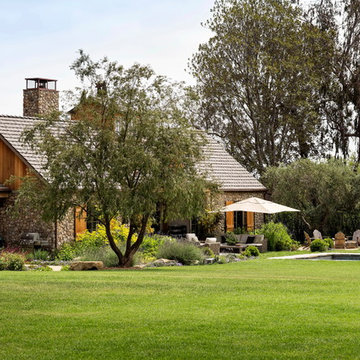 New England Stone Farmhouse in Los Angeles, CA