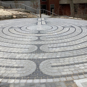 Concrete Paver Labyrinth