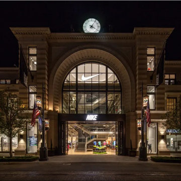 Nike Store - "The Grove" Retail Hardwood Floors