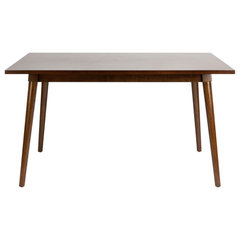 Modrest Utah - Modern Walnut Rectangular Dining Table