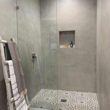Tadelakt with Color Atelier Shower Plaster.