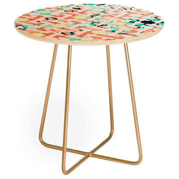 Deny Designs Marta Barragan Camarasa Moroccan Mosaic Round Side Table
