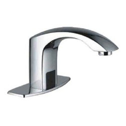 Fontana Automatic Hands Free Faucet D517 Chrome Finish - Bathroom Sink Faucets