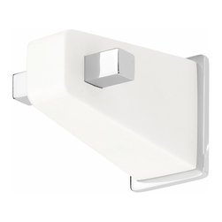 Secret Bath. Towel hook. Chrome-White, Dana collection - Robe & Towel Hooks