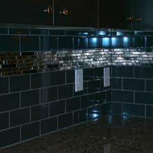 Bar backsplash