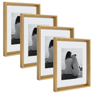 Calter Photo Frame Set, Gold 11x14 matted to 8x10
