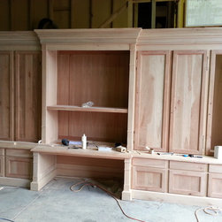 Bibliotheque with study desk - Home Office Furniture