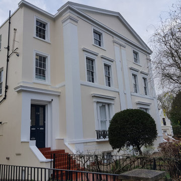 Complete external renovation and redecoration of a period property