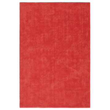 Kaleen Lauderdale Collection Bright Pink Area Rug 3'6"x5'6"