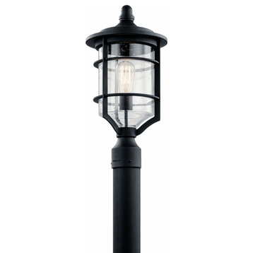 1 light Outdoor Post Lantern - 9.5 inches wide - Outdoor - Post Lights